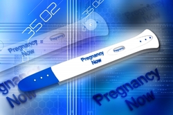 Positive pregnancy test Calgary
